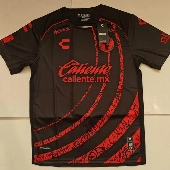 NWT Club Tijuana Xolos Home Jersey Xoloitzcuintles Tijuana Liga MX 24/25 Size L - Picture 1 of 12
